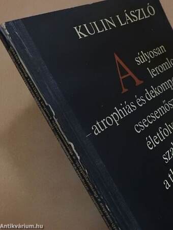 A súlyosan leromlott - atrophiás és dekomponált - csecsemőszervezet életfolyamatainak szabályozásában a thermoreguláció, a thermoneutrális komfort környezet döntő tényező