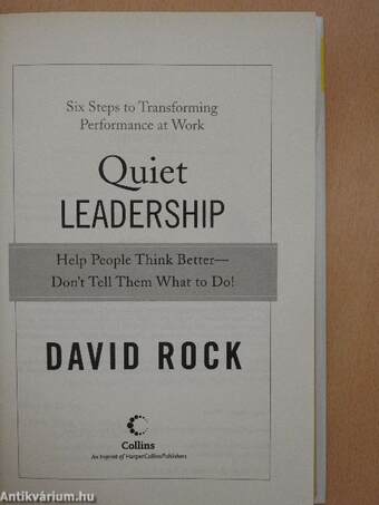 Quiet Leadership