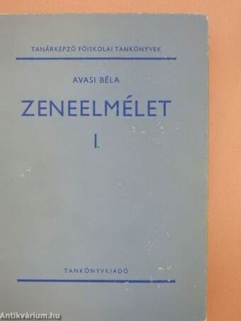 Zeneelmélet I-II.