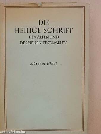 Die heilige Schrift