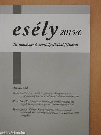 Esély 2015/6.