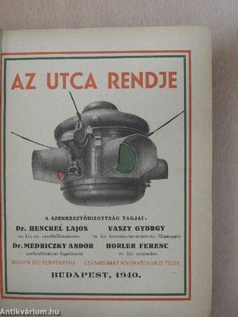 Az utca rendje 1940