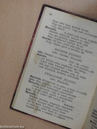 A szeleburdi/Kohlhaas Mihály/Malva/M. Tullius Cicero beszéde Verres ellen a műkincsekről/Szemelvények a kódexek irodalmából II.