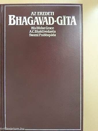 Az Eredeti Bhagavad-gitá