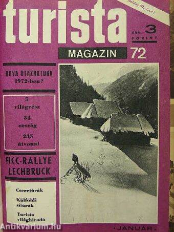 Turista Magazin 1971-1972. január-december