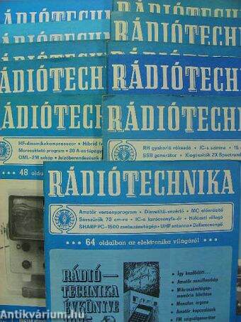 Rádiótechnika 1984. (nem teljes évfolyam)