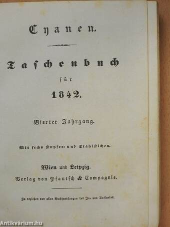 Cyanen 1842. (gótbetűs)