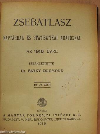 Zsebatlasz 1916.