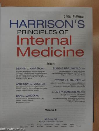 Harrison's Principles of Internal Medicine II (töredék)