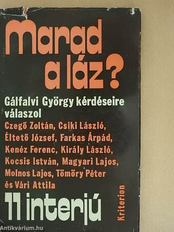 Marad a láz?