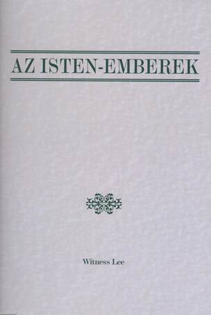 Az Isten-emberek