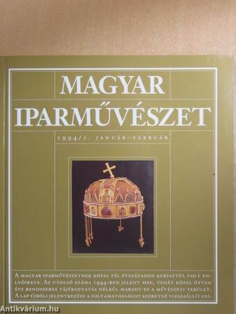 Magyar Iparművészet 1994/1.