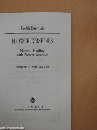 Flower Remedies