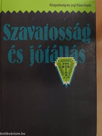 Szavatosság és jótállás