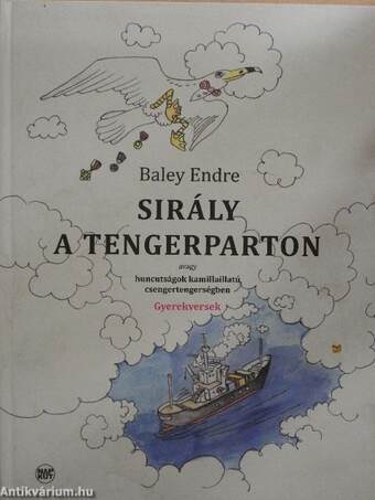 Sirály a tengerparton