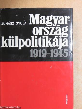 Magyarország külpolitikája 1919-1945