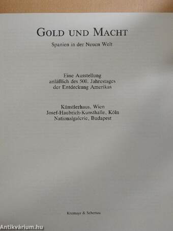 Gold und Macht