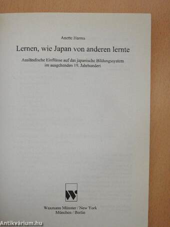 Lernen, wie Japan von anderen lernte