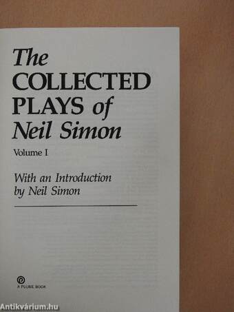 The Collected Plays of Neil Simon 1.