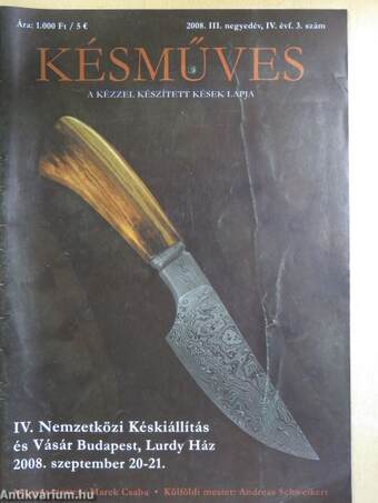 Késműves 2008/3.