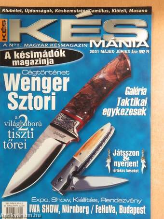 Késmánia Magazin 2001. május-június