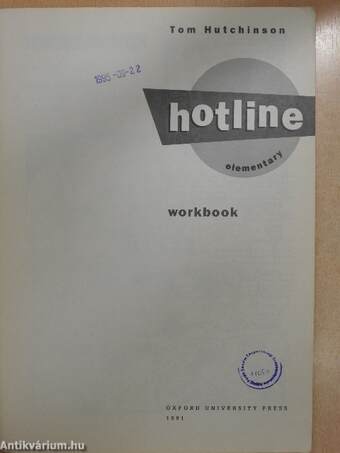 Hotline - Elementary - Workbook