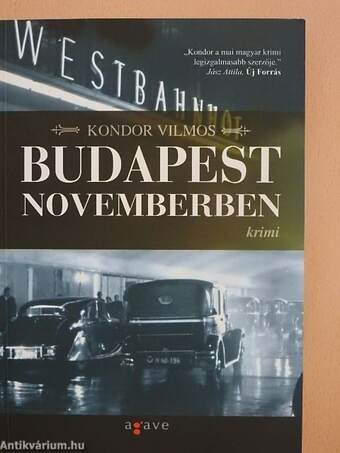 Budapest novemberben