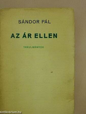 Az ár ellen