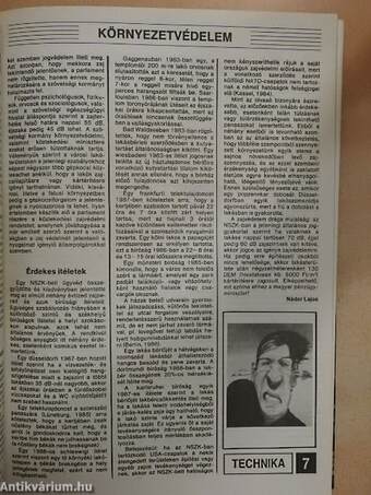 Technika 1990. (nem teljes évfolyam)