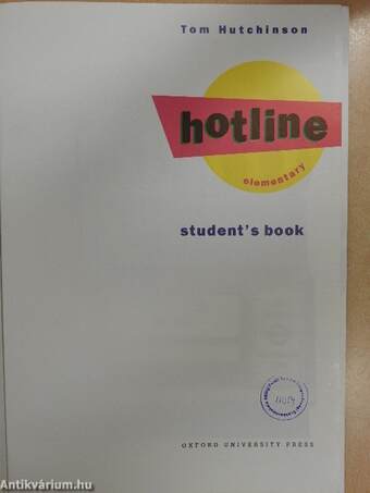 Hotline - Elementary - Student's Book