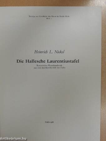 Die Hallesche Laurentiustafel