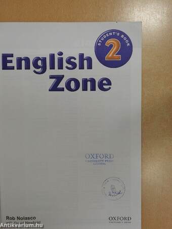 English Zone 2. - Student's Book