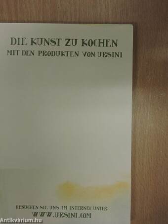 Die Kunst zu Kochen