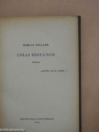 Colas Breugnon