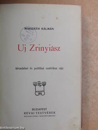 Uj Zrinyiász