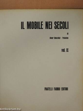 Il mobile nei secoli IX