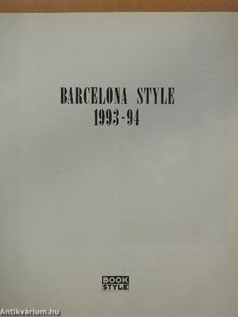 Barcelona Style 1993-94