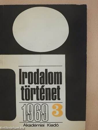 Irodalomtörténet 1969/3.