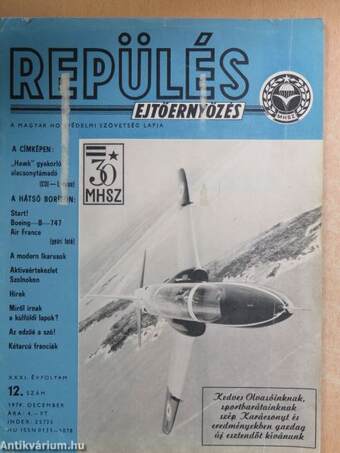 Repülés-ejtőernyőzés 1978. december