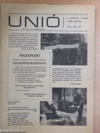 Unió 1989. április