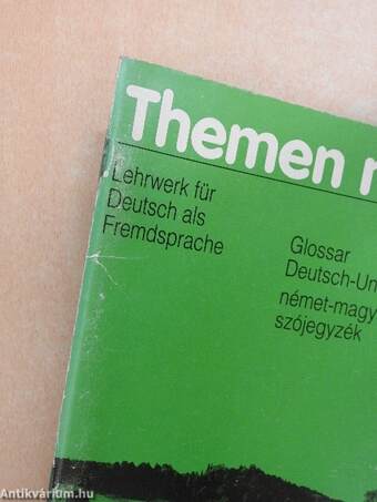 Themen neu 1 - Glossar Deutsch-Ungarisch