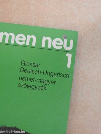 Themen neu 1 - Glossar Deutsch-Ungarisch