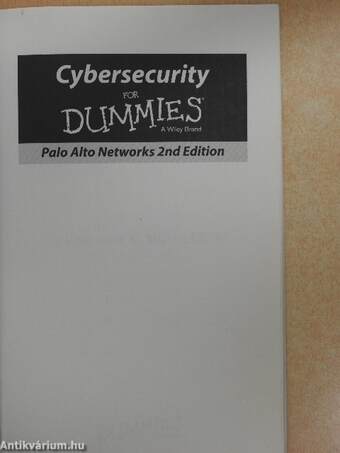 Cybersecurity for Dummies