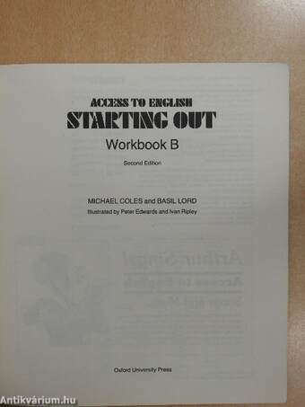 Starting Out - Workbook B