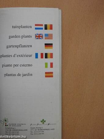 Tuinplanten/Garden Plants/Gartenpflanzen/Plandes d'extérieur/Piante per esterno/Plantas de jardin