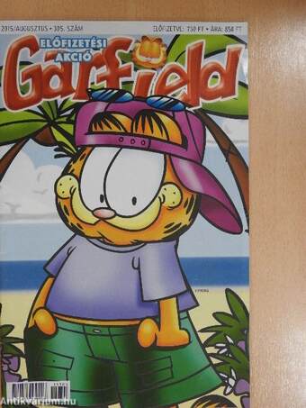 Garfield 2015. augusztus