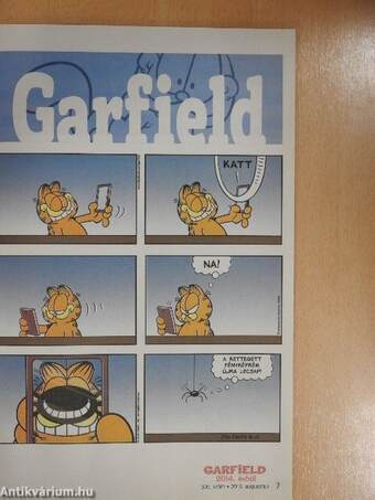 Garfield 2015. augusztus