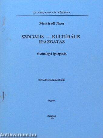 Szociális - kultúrális igazgatás