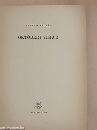 Októberi vihar