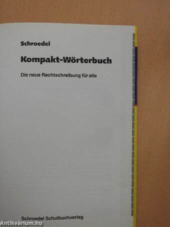 Schroedel Kompakt-Wörterbuch